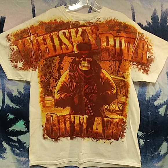whiskey river Other - Whiskey River Outlaw graphic t-shirt mens Sz Lg